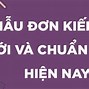 Mẫu Đơn Đền Bù Giải Phóng Mặt Bằng